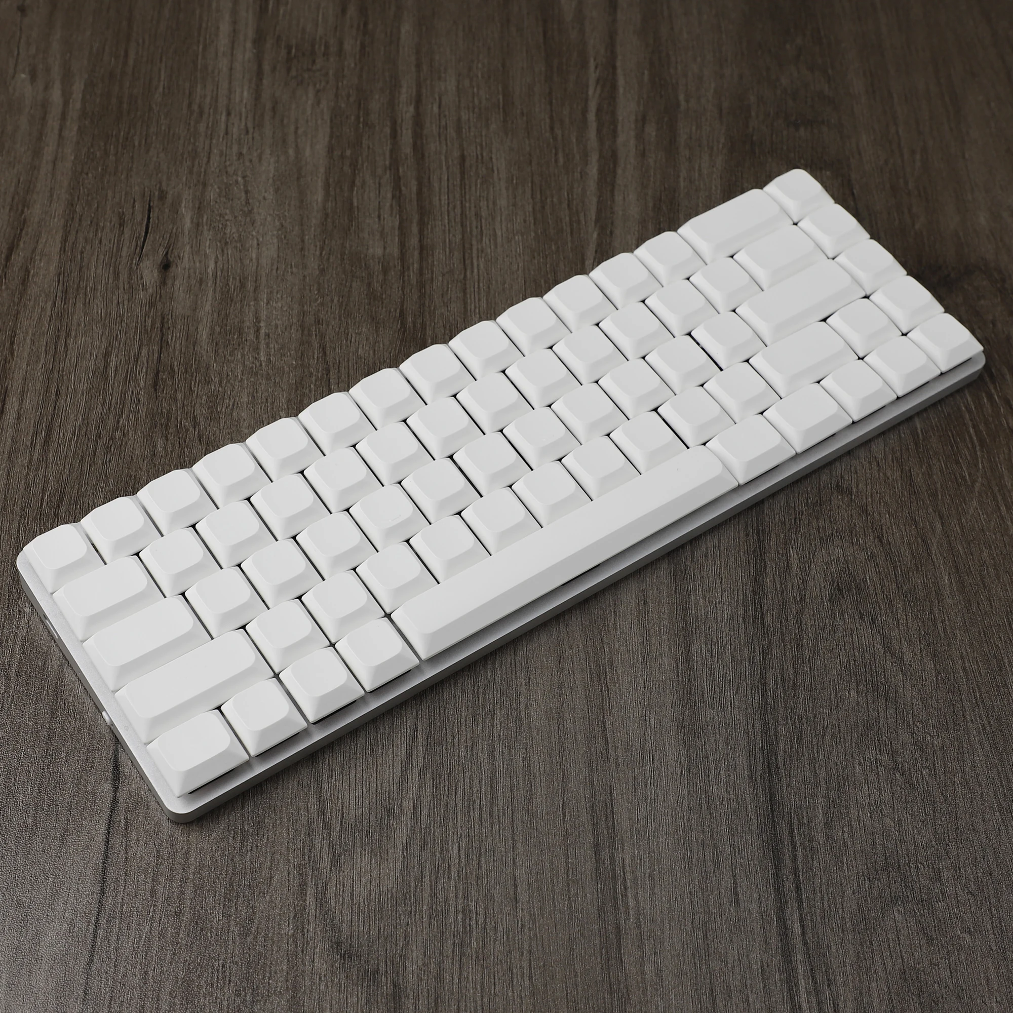 YMDK-Teclado mecánico ultradelgado Mx de bajo perfil, teclas PBT en blanco para Mx 61, 64, 68, 75, 84, 87, 96, 116, 108 - imagen 2