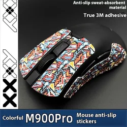Delux M900/M900 PRO Pegatinas Antideslizantes Ratón Antisudor