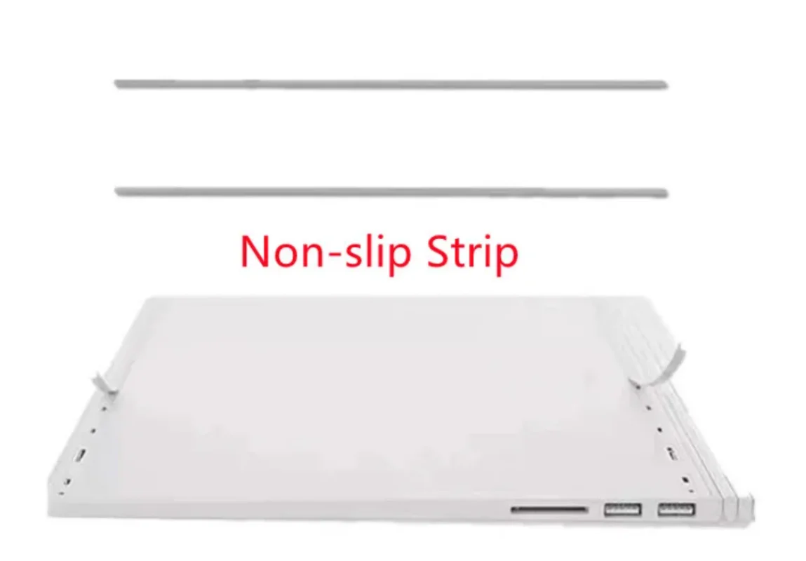 Tira antideslizante para Microsoft Surface, base de repuesto de 30cm, 2 piezas, 13 pulgadas, 1774, 1834, 1908