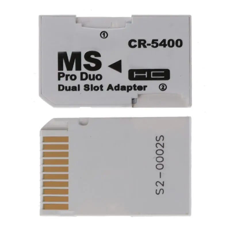 Adaptador de tarjetas SDHC, convertidor Micro SD/TF a MS PRO para Duo para tarjeta PSP CR-5400 K1KF