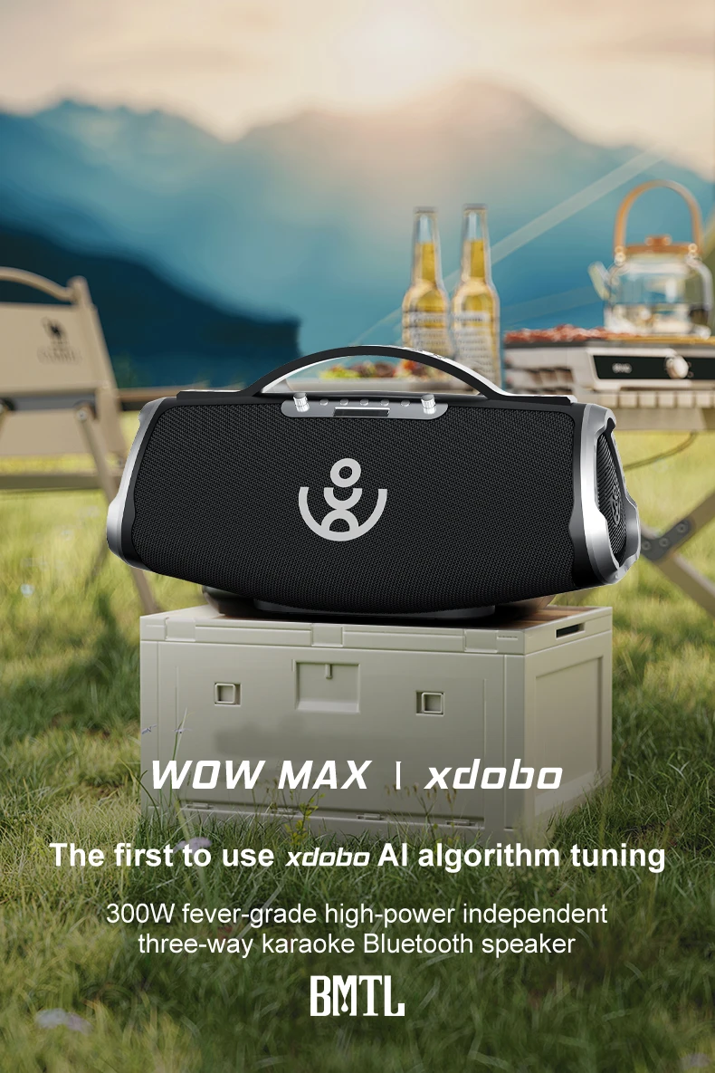 XDOBO Wow Max Professional Sounds System Blue Tooth Speakers Wireless Sub Woofer Portable Speaker Waterproof Stereos Deep Bass