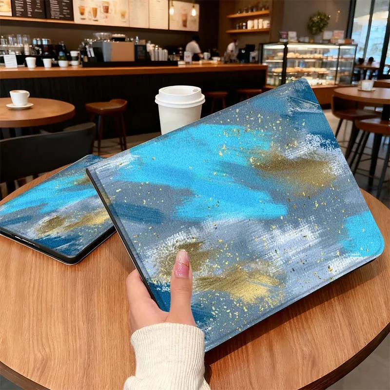 Diseño creativo textura de Color para Lenovo Pad Tab Legion Xiaoxin Y900 Y700 K10 M10 P11 3. ° Pro GT Plus Gen funda para tableta