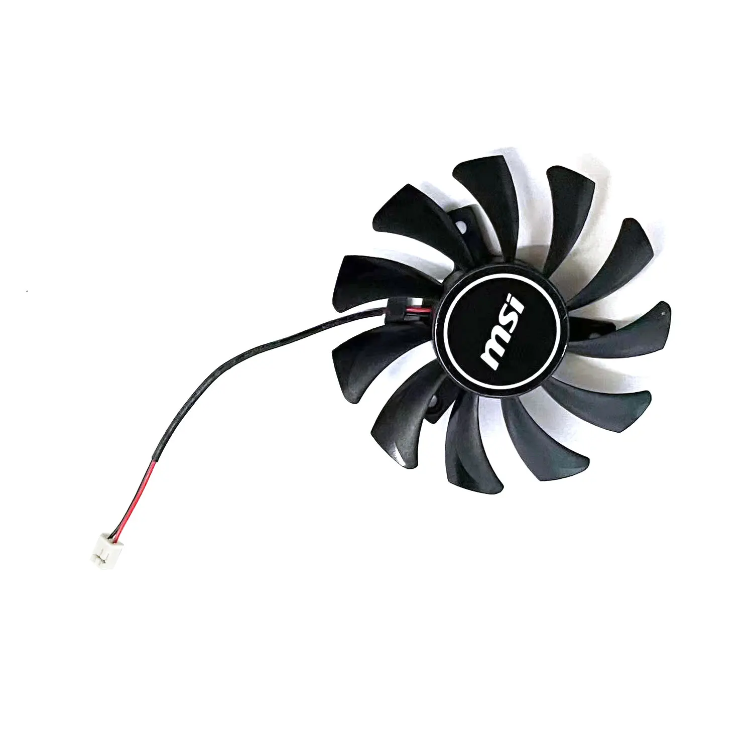 Ventilador HA8010H12F-Z GTX 1030 de 75MM y 2 pines para refrigeración de tarjetas gráficas MSI Geforce GTX 750Ti 750 N740 GTX730 GTX740 R7 250 - imagen 4