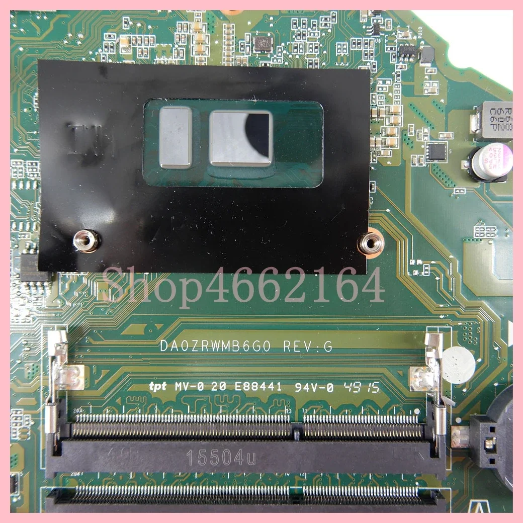 DA0ZRWMB6G0 con i7-6500U CPU GT920M-V2G GPU placa base para ACER Aspire E5-574 E5-574G placa base para ordenador portátil 100% probado OK - imagen 4