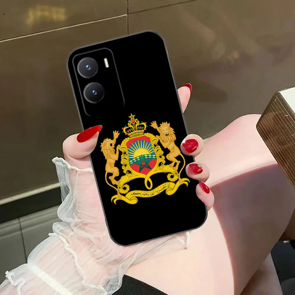 Funda de teléfono con foto personalizada para pasaporte con bandera de Marruecos para VIVO V50 V40 S1 V15 V17 V20 V21 V23 V23E V25 V25E V27 V27E V29 V29E V30 - imagen 3