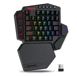 Teclado Mecánico Inalámbrico Redragon K585 PRO – RGB Una Mano