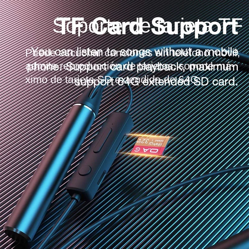 Auriculares Inalámbricos Deportivos con Micrófono, Cascos Bluetooth para Hacer Deporte - imagen 5