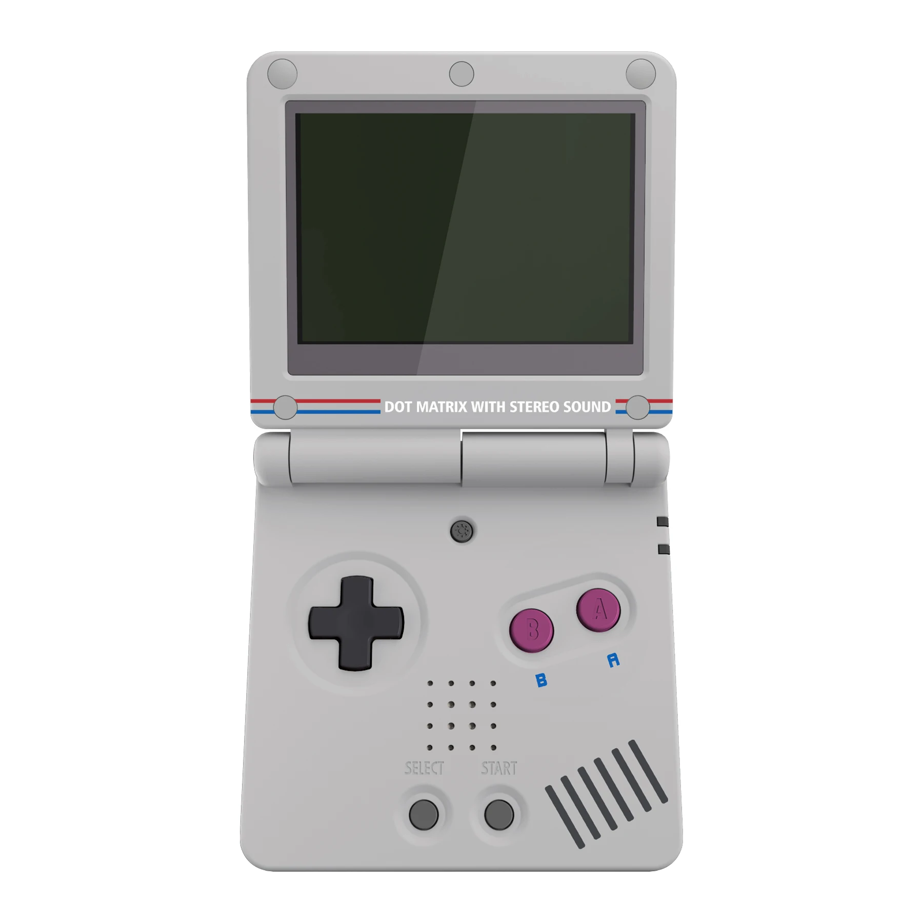 eXtremeRate IPS Ready Carcasa de repuesto personalizada mejorada para Gameboy Advance SP GBA SP para IPS y LCD estándar - Clásico - imagen 3