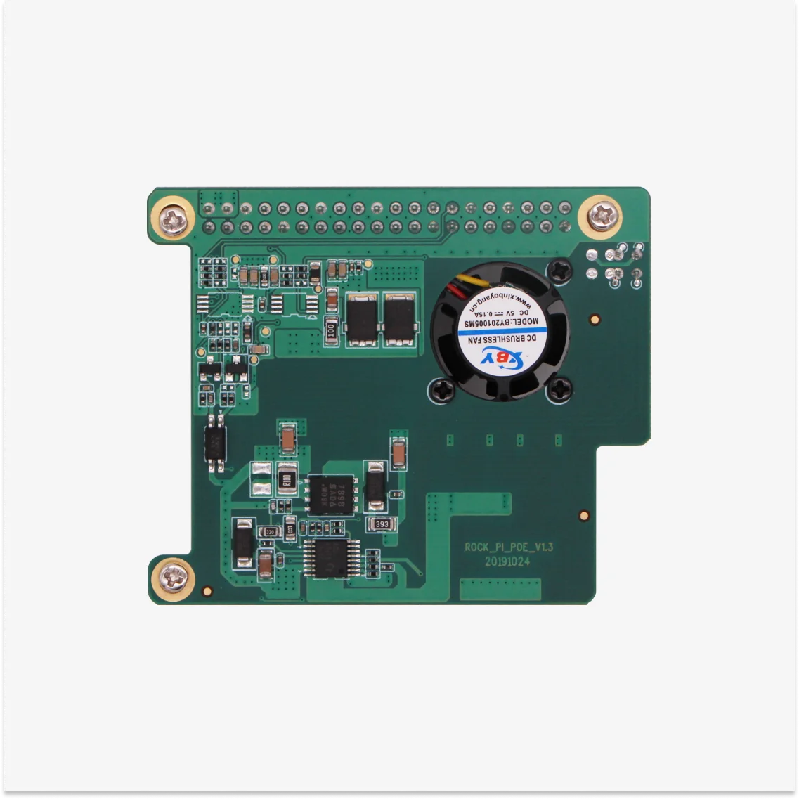 Radxa 23W PoE HAT, compatible con ROCK 4B / 4B+ / 4SE - imagen 4