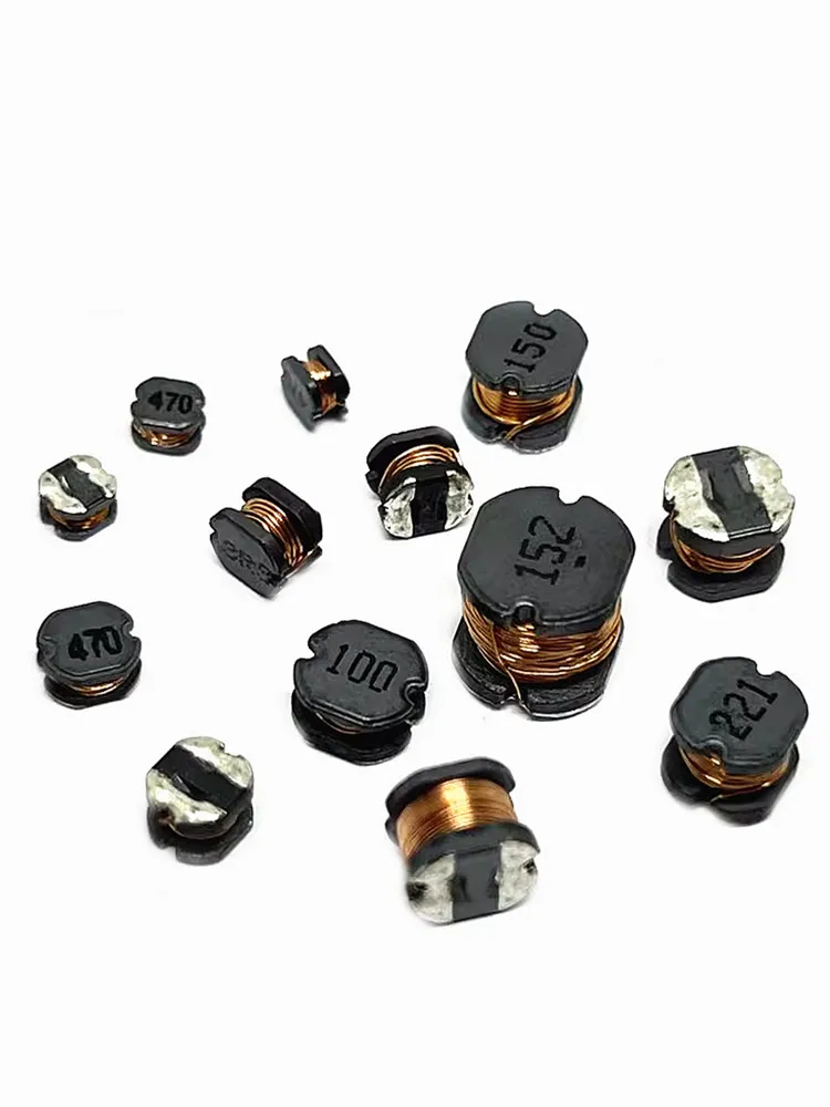 100 Uds Inductor SMD de alta potencia CD43 1UH 1,5 2,2 4,7 10 22 33 47 68 100 220 330 470 680UH 1 2,2 1.5MH inductancia de potencia 4*4,5*3MM - imagen 5