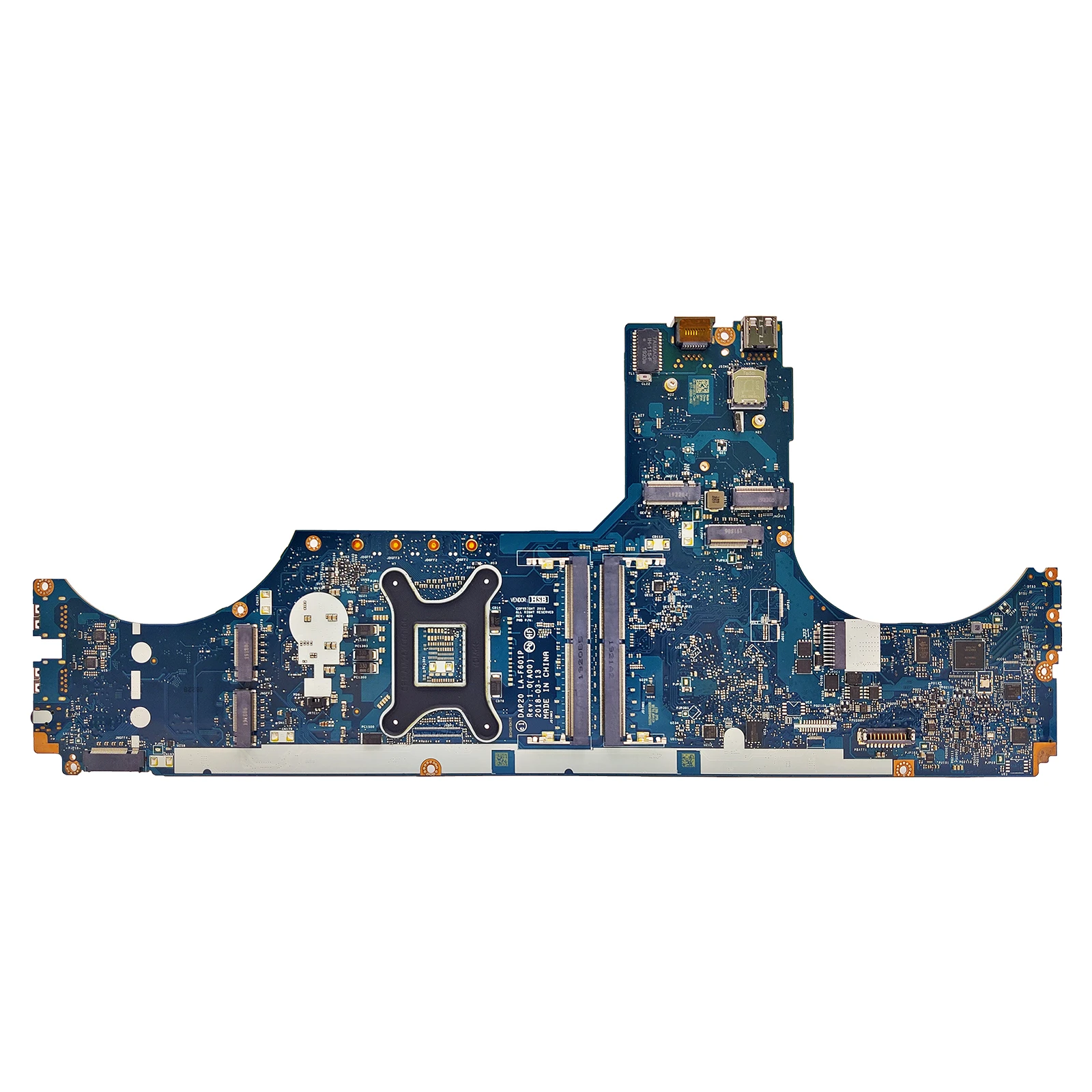 Para la placa base del ordenador portátil Dell Precision 7530 LA-F591P 02NRRM 0Y0MPW 0XPVX4 0XM3HC i5/i7 i9 8th Gen placa base probada 15 - imagen 2