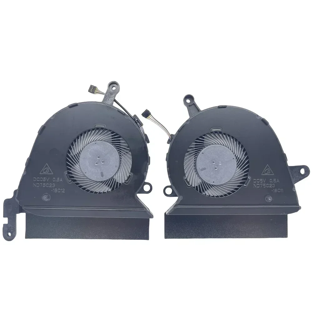 Reemplazo de nuevo ventilador de refrigeración CPU + GPU para ventilador serie HP Spectre 15-DF 15-DF0008CA 15-DF0010CA 15-DF0013DX 15-DF0023DX - imagen 2