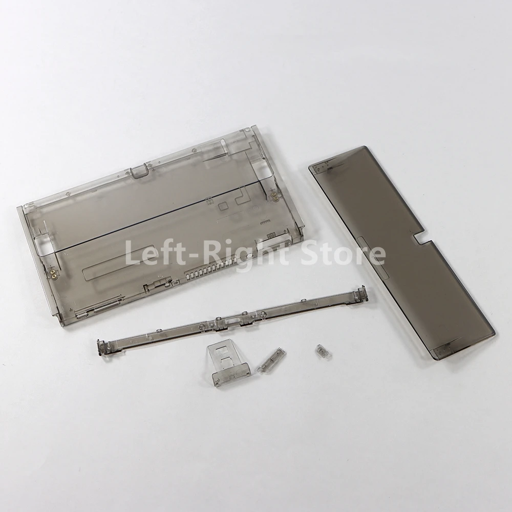 Protector de controlador OLED para Switch, carcasa transparente para consola de juegos, juego completo de funda transparente de repuesto para juegos - imagen 4