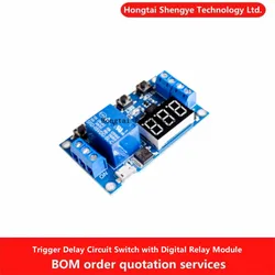 Módulo de relé unidireccional, interruptor de circuito de temporizador con interfaz USB
