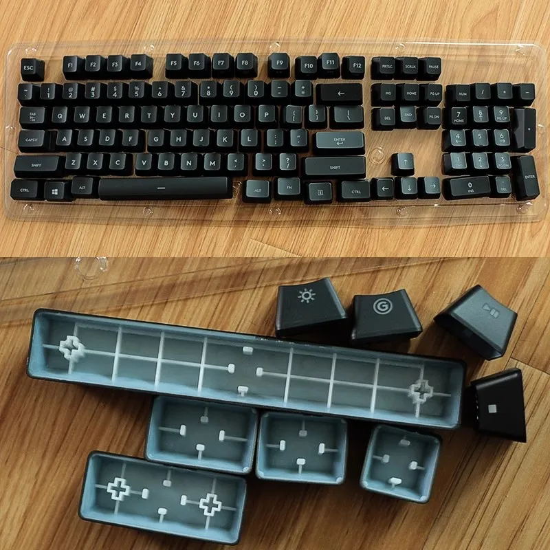 1 Juego de nuevas tapas originales para teclado mecánico Logitech G413 con interruptores Romer-G, teclas retroiluminadas auténticas, versión estadounidense