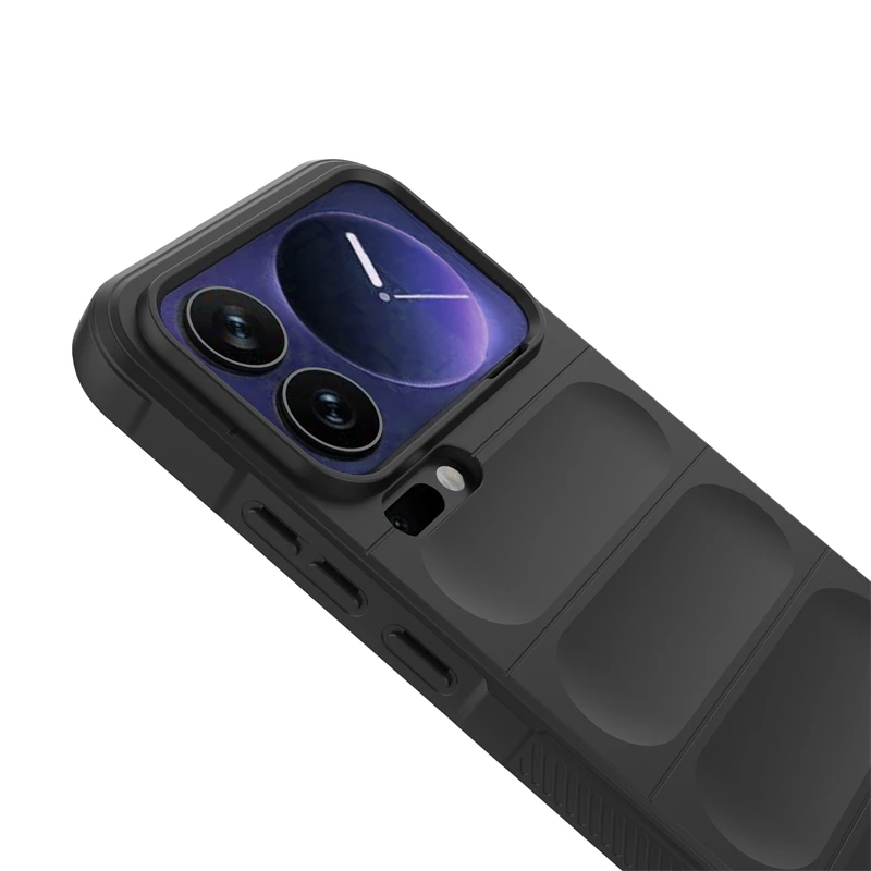 Para Xiaomi 17 Pro Max funda de silicona líquida a prueba de golpes Xiaomi 17 Pro Max cubierta TPU parachoques cubierta protectora de goma para teléfono - imagen 3