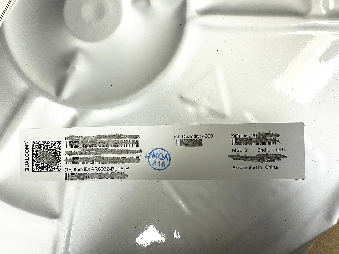 AR8032-BL1A AR8032-B QFN Transceptor Ethernet rápido CPU AR8032 - imagen 3