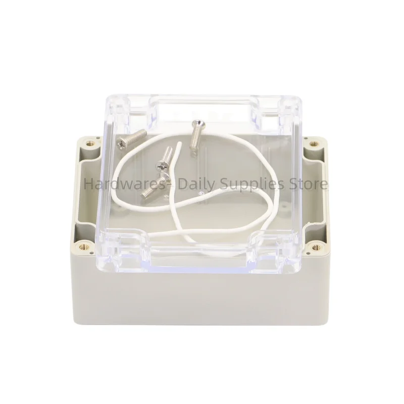 Caja de plástico impermeable de 115x90x55mm, cubierta transparente, caja de proyectos electrónicos DIY, 115mm x 90mm x 55mm, 1 ud. - imagen 5