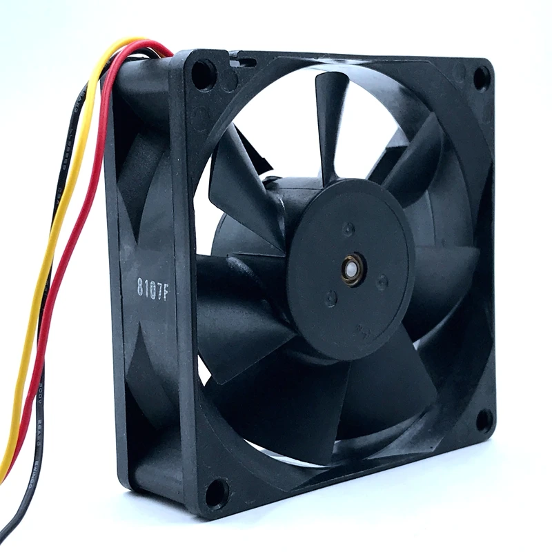 Ventilador silencioso de 8 cm G8025S12B2 80 mm 12 V 0.120 A Ventilador de enfriamiento, funcionamiento silencioso, ventilador de TV de 8 cm 80 x 25 mm - imagen 4