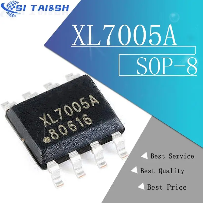 10 unids/lote nuevo XL7005 XL7005A XL7005E1 SOP8 chip convertidor CC reductor