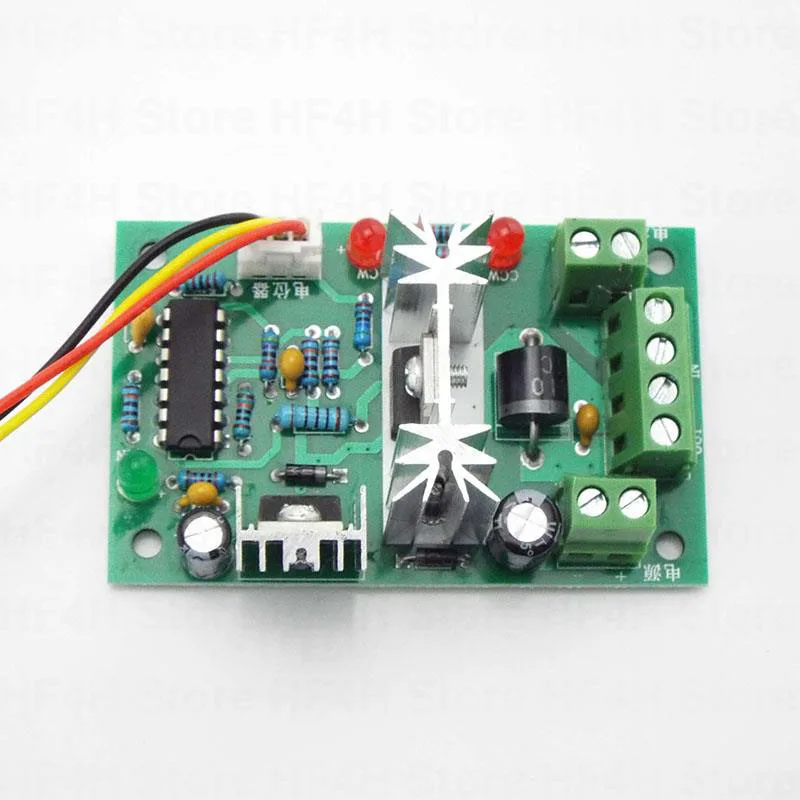 Controlador de velocidad del motor de 12V CC 6A 6V-30V 12V 24V CCM6N PWM controladores de interruptor de inversión positiva - imagen 4