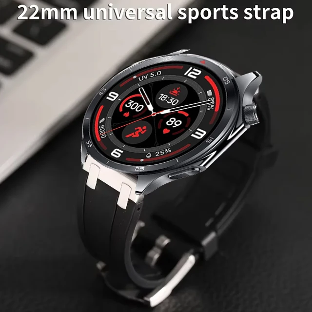 Banda de goma líquida de 22mm para OPPO Watch X2/X/4 Pro, pulsera deportiva para OnePlus Watch 3/2/2R/Oneplus 46mm/Realme S2 2 3 3Pro - imagen 2