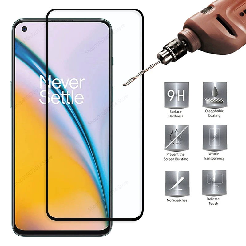 4 Uds para OnePlus Nord 3 9D protectores de pantalla de vidrio para OnePlus Nord CE 2 3 4 Lite 2T N30 N20 N10 ACE Pro 9R 10R 10T 8T 9RT vidrio - imagen 5