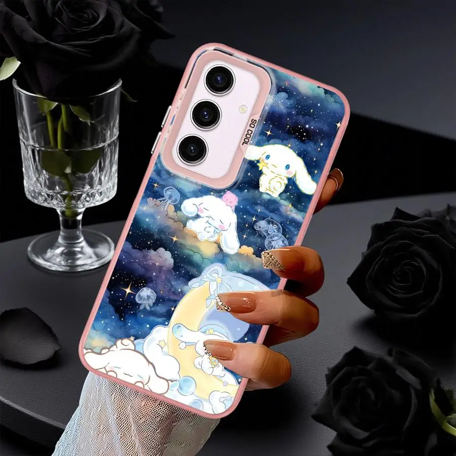 Funda para Samsung Galaxy A73 A22 A52 A53 A24 A36 A33 A34 A32 A23 A25 A26 funda trasera para teléfono cielo estrellado Cinnamoroll - imagen 4
