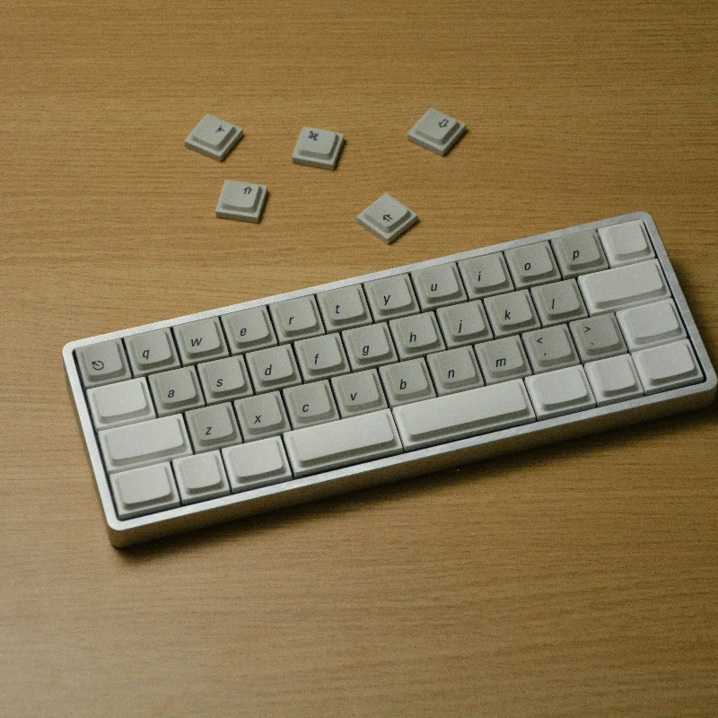 Juego de teclas con tema de perfil bajo de 40s, sublimación PBT, 40% de diseño, teclas originales personalizadas hechas a mano para teclado mecánico MX DIY - imagen 2