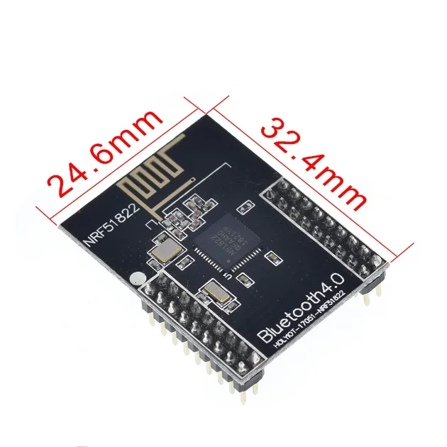 NRF51822 módulo bluetooth ble4.0 Placa de desarrollo 2,4G antena a bordo de bajo consumo de energía - imagen 2