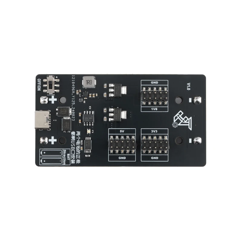 Fuente de alimentación UPS de carga tipo C/módulo de cargador de batería de litio 18650 DC-DC convertidor elevador 5V 3,3 V 1,8 V - imagen 5