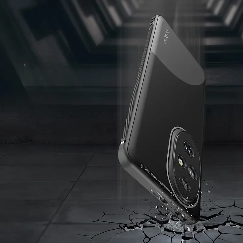 Para Honor 200, 200 Pro funda ELVEV sensación de piel a prueba de caídas marco de TPU suave protección de lente cubierta de teléfono - imagen 5