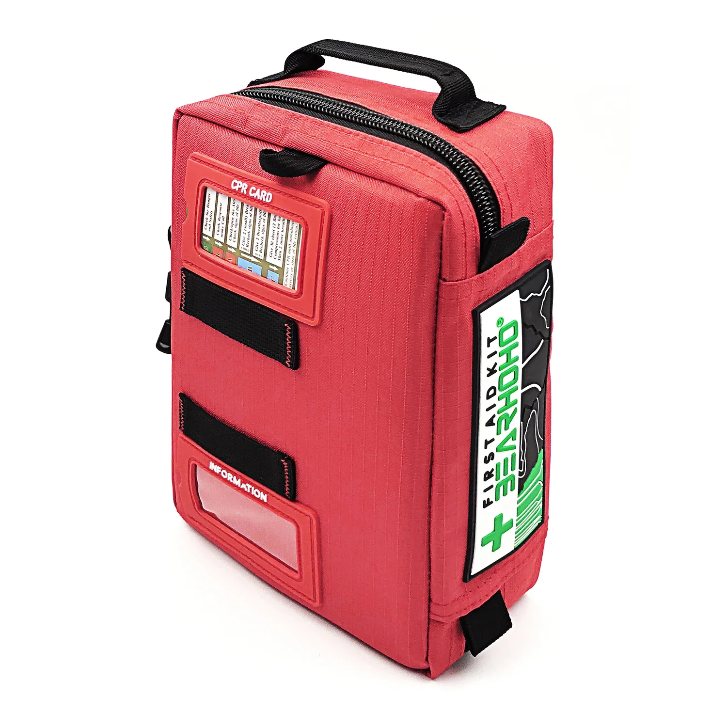 Botiquín de primeros auxilios portátil de 4 secciones, bolsa para traumatismos, rescate médico de emergencia, hogar, exterior, coche, viajes, escuela, trabajo, caminata, supervivencia, 255 Uds. - imagen 5