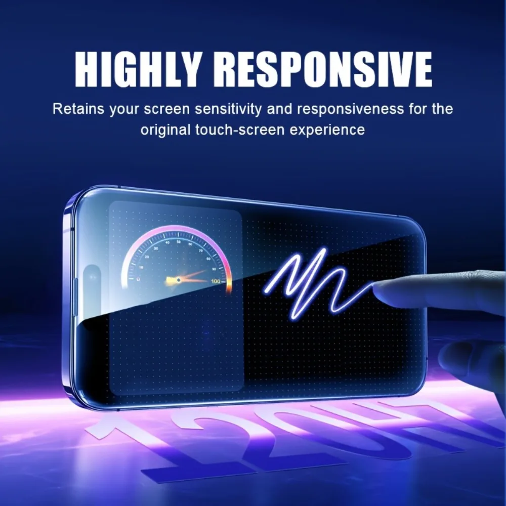 Protector de pantalla de teléfono de vidrio templado, 5 uds., para IPhone 17 16 Pro Max 14 15 Plus 13 12 11 Pro Mini X XR XS Max 7 8 Plus - imagen 5