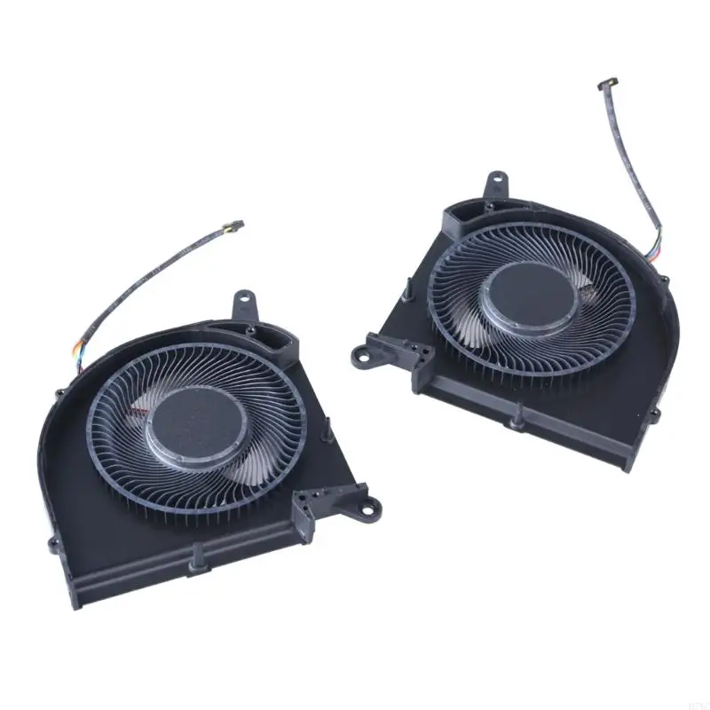 D7YC CPU GPU Fan laptops Ventilador enfriamiento DC12V 4PIN 4 WIRES Ventilador enfriadores para Aero15 15G 15p 17p 17G - imagen 3