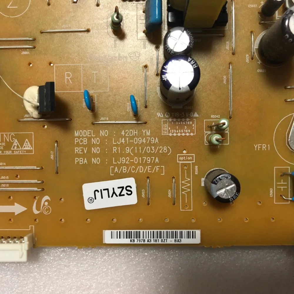 Para 42DH YM LJ41-09479A LJ92-01797A PS43D450A2 S42AX-YB11 YD15 - imagen 3