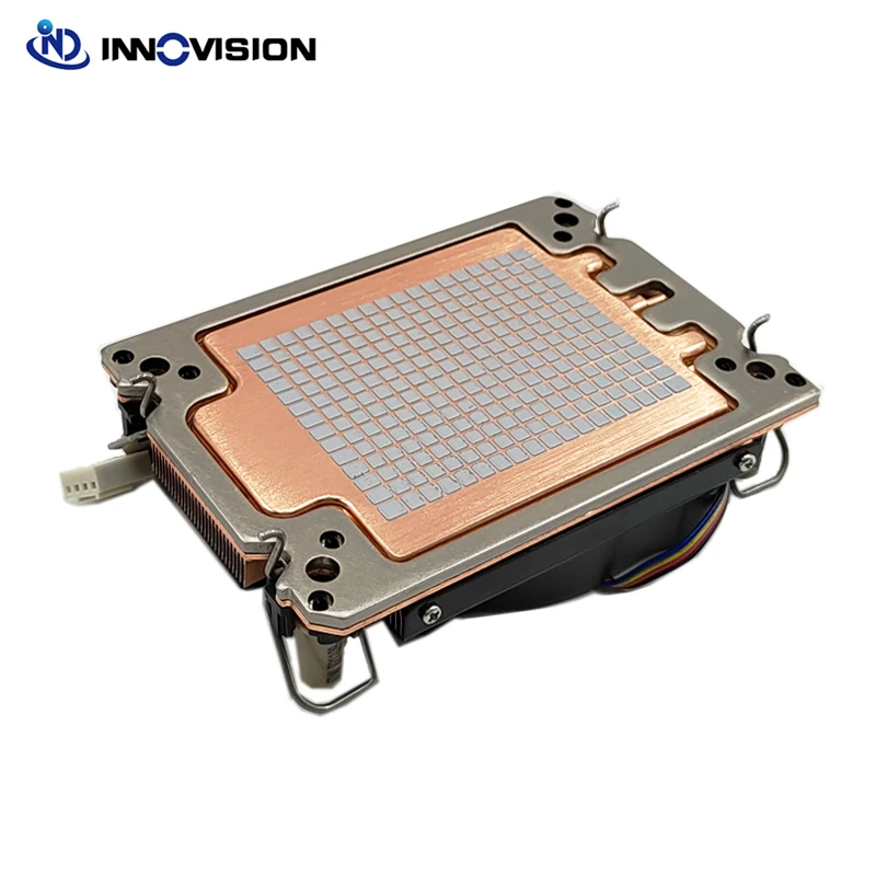 Nuevo Disipador de calor LGA4189 1U Active CPU Cooler FCLGA 4189 con ventilador 8015 TDP hasta 205W recomendado para procesador Intel Xeon de tercera generación - imagen 5