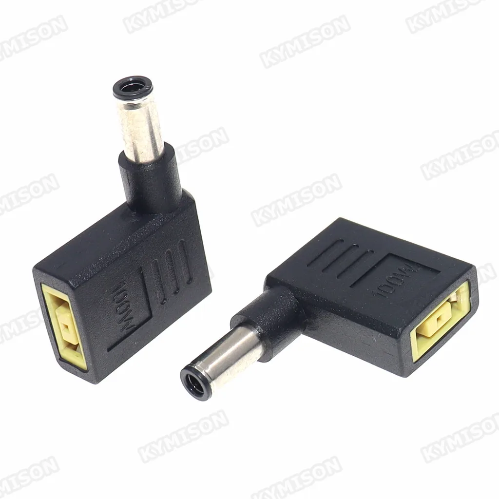 Adaptador de corriente para ordenador portátil, conector hembra cuadrado de CC a 7,4x5,0mm, 4,5mm x 3,0mm, convertidor Jack macho para HP, Dell, Lenovo, Notebook - imagen 4