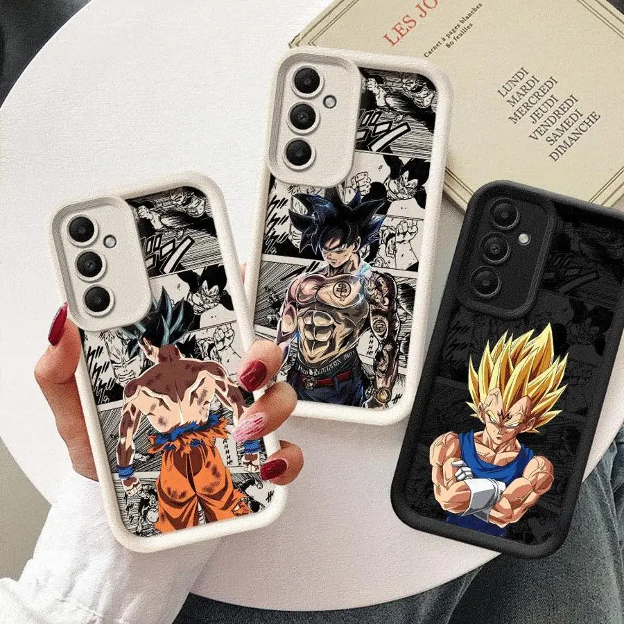 Funda de teléfono Dragons Balls para Samsung Galaxy A15 A72 A52 4G 5G A25 A35 A55 A51 A73 A52s A53 A54 5G A71 4G - imagen 5