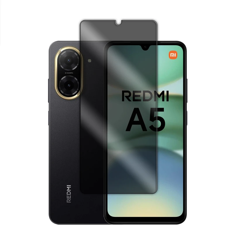 Para Xiaomi Redmi A5 4G vidrio para Redmi A5 vidrio templado 2.5D Anti Peep Protector de pantalla de privacidad para Redmi A5 película de lente - imagen 3