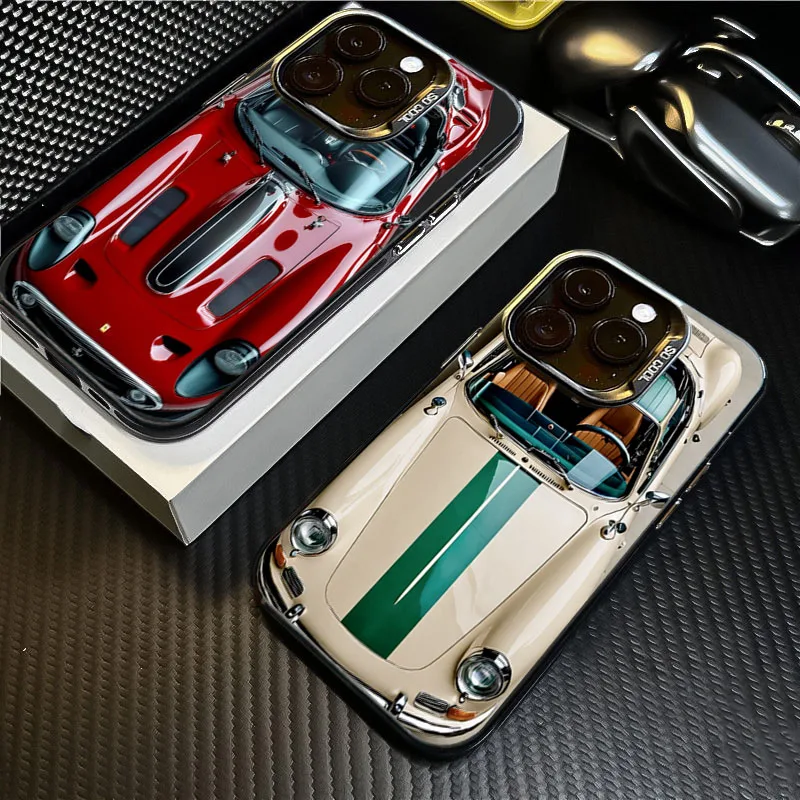 Para Xiaomi 14T 13T 12T Pro Funda diseño Adorable elegante Funda de teléfono con estampado de coche para Xiaomi Mi 11 Lite 5G 15 14 13 12 Fundas Funda