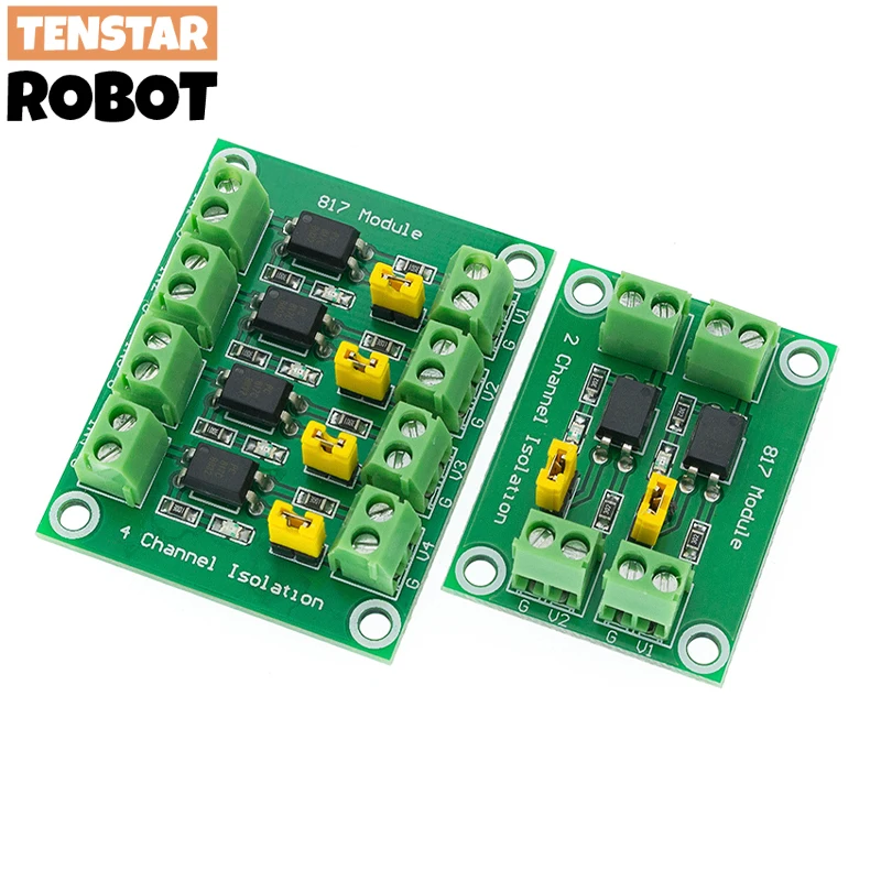 PC817 2/4/8 canales placa de aislamiento optoacoplador módulo adaptador convertidor de voltaje 3,6-30V controlador módulo fotoeléctrico aislado - imagen 5