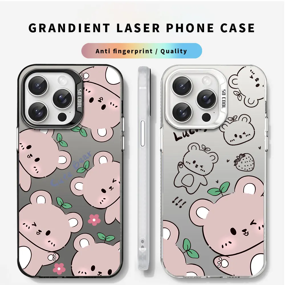 Funda de teléfono para Motorola Moto G84 XT2347 Moto G34 G14 XT2363, moda colorida plata IMD lujo láser Aurora cubierta a prueba de golpes