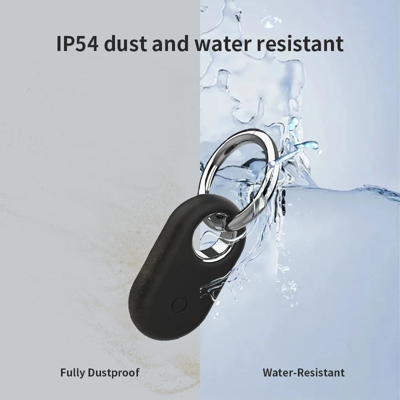 Rastreador GPS con etiqueta inteligente Bluetooth a través de Find My Finder para llaves, bolsa de equipaje para mascotas, resistente al polvo y al agua IP54 con carcasa de silicona - imagen 2
