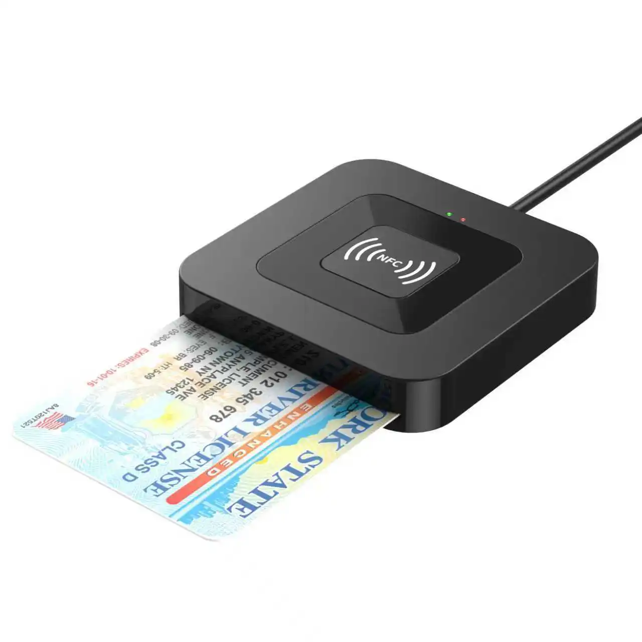 Lector de tarjetas inteligentes UTHAI X06 USB 2,0, contactos de informes de impuestos para cajero automático bancario + lector de tarjetas IC NFC 2 en 1 - imagen 3