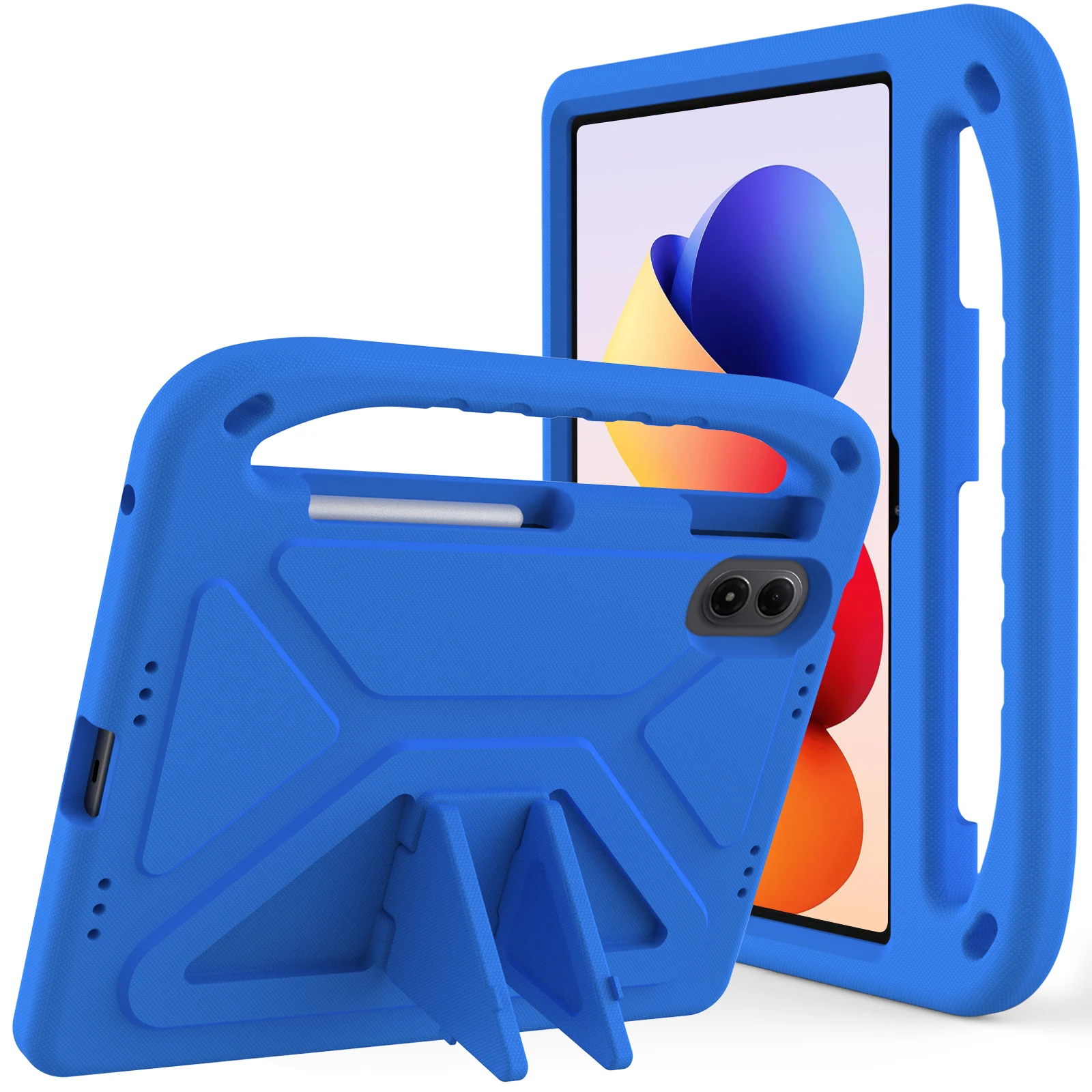 Funda EVA con soporte para Xiaomi Redmi Pad 2 Pro 2025, 12,1 pulgadas, modelo 25099RP13G, soporte de mano portátil, Funda para niños a prueba de golpes - imagen 5