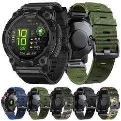 Correa de nailon QuickFit de 22mm y 26mm para Garmin Instinct 3, 50mm y 45mm, pulsera trenzada para Garmin Instinct 2 Solar 2X E