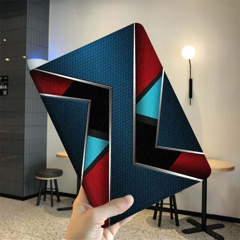 Líneas creativas artísticas para Lenovo Pad Tab Legion Xiaoxin Y900 Y700 K10 M10 P11 3. a generación, funda para tableta - imagen 2