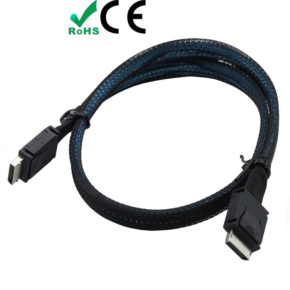 OcuLink PCIe PCI-Express SFF-8611 4i a OcuLink SFF-8611 4I SSD Cable activo de datos