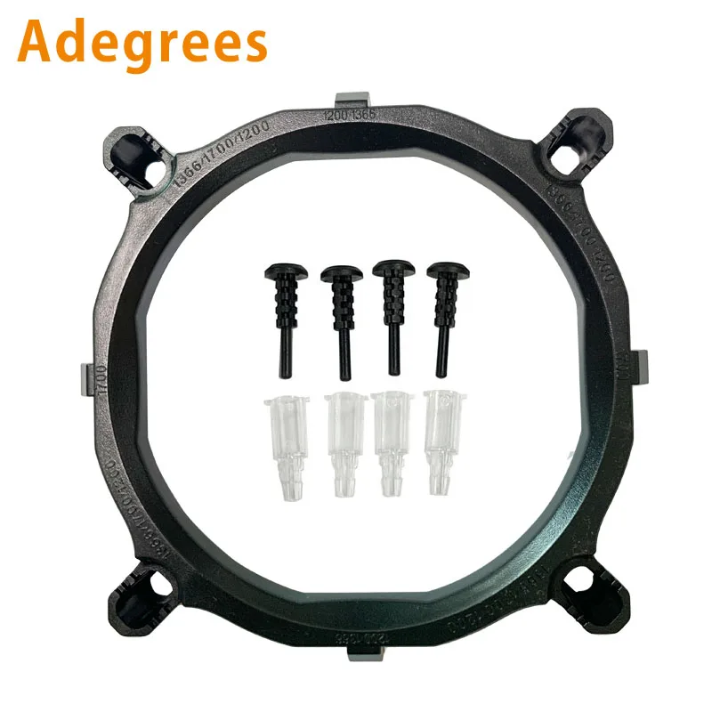 Soporte de ventilador de refrigeración de CPU 9 en 1, Base de disipador térmico de PC para Intel LGA 1366/1700/1200/1151/1150/1156/1155